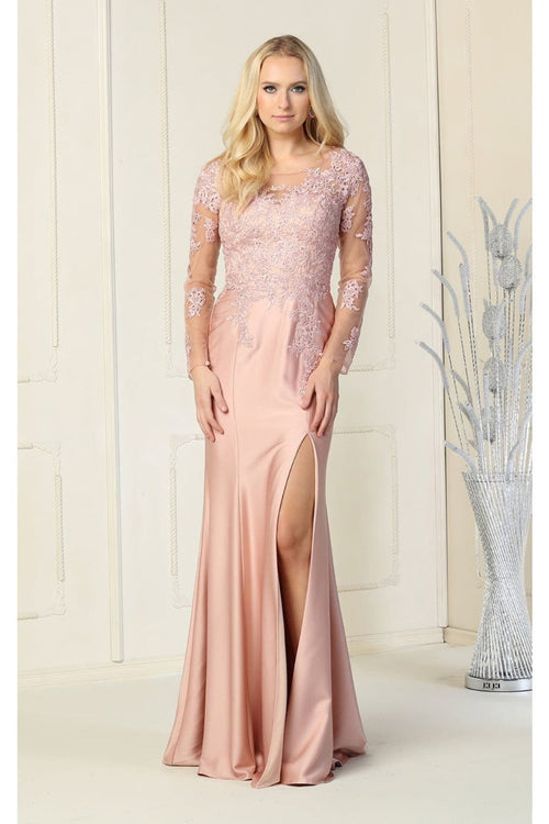 Evening Gown Long Sleeve