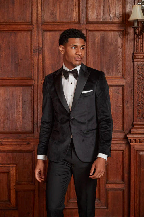 Carlton Black Velvet Jacket (Separates) by Couture 1910