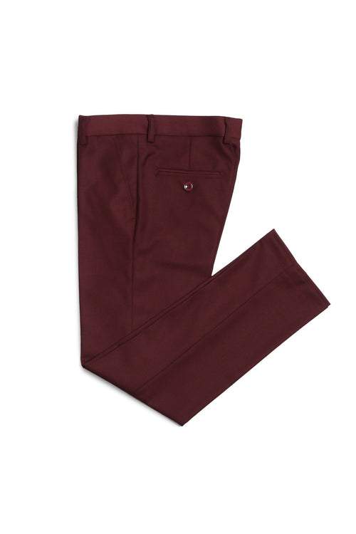 Jax Kids Burgundy Suit 5-Piece Set by Ferrecci