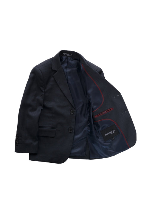 Jax Kids Charcoal Suit 5-Piece Set by Ferrecci
