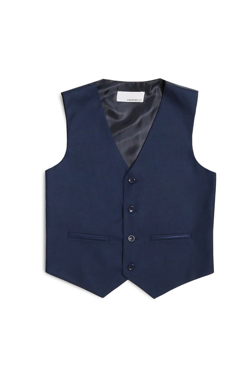 Jax Kids Indigo Suit 5-Piece Set by Ferrecci