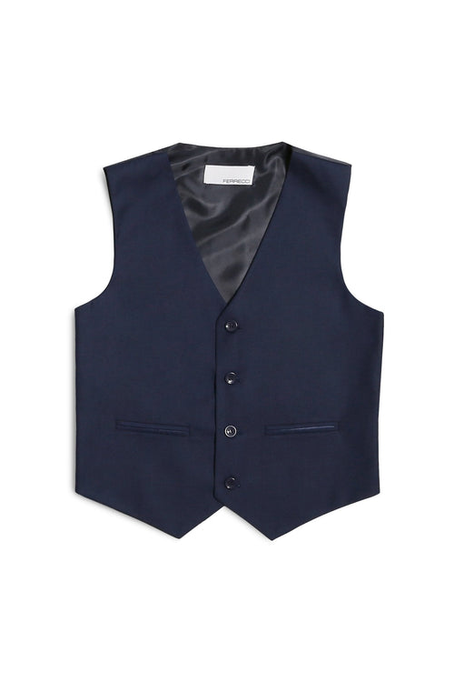 Jax Kids Navy Suit 5-Piece Set by Ferrecci