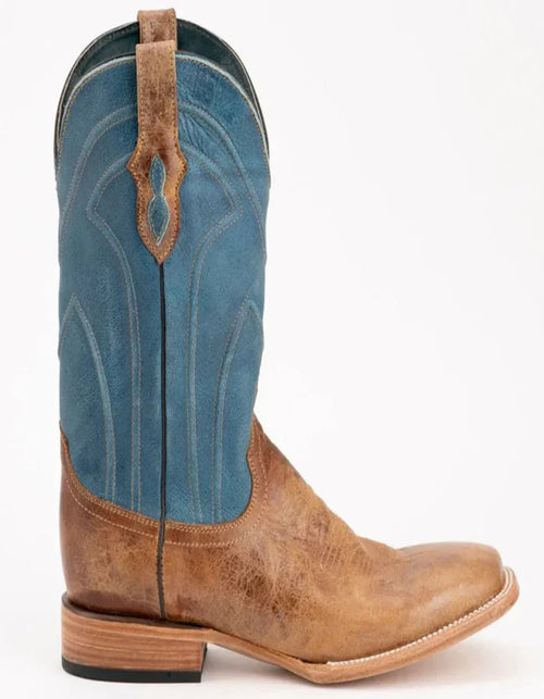 Ferrini Men's Maddox Leather Boots Handcrafted - Antique Saddle Ferrini USA