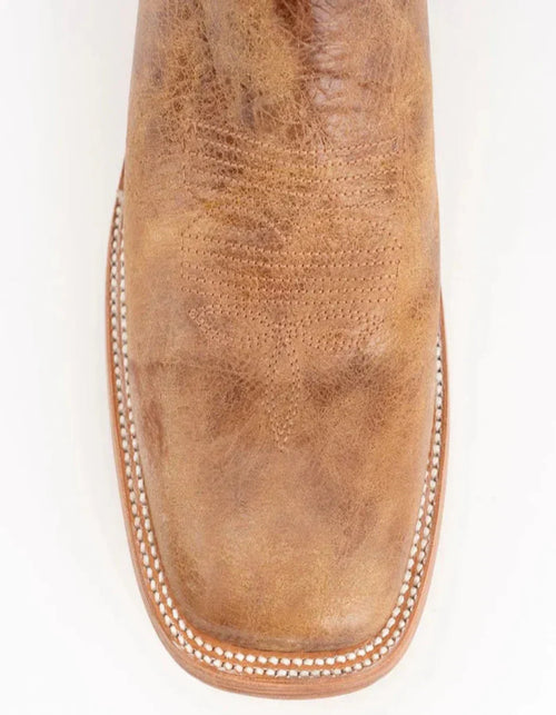 Ferrini Men's Maddox Leather Boots Handcrafted - Antique Saddle Ferrini USA