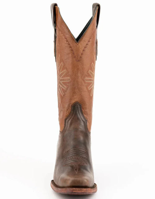 Ferrini Men's Santa Fe Leather Boots Handcrafted - Chocolate Ferrini USA