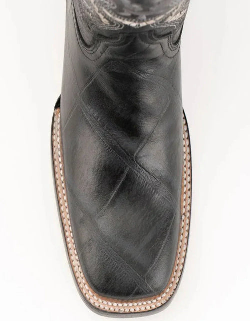 Ferrini Women's Jesse Square Toe Boots Alligator Print - Black Ferrini USA