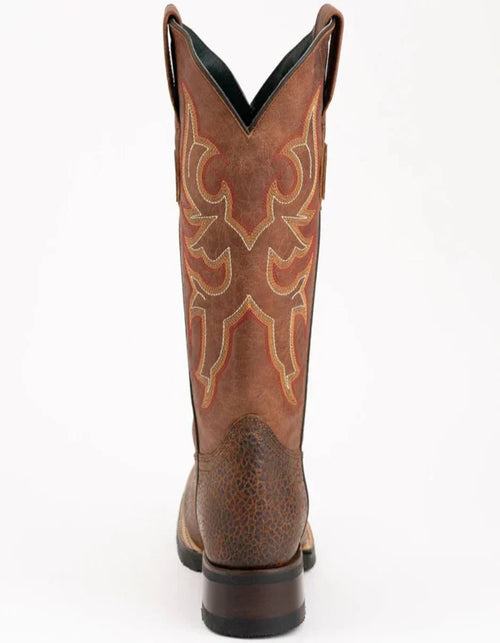 Ferrini Women's Toro Square Toe Boots Handcrafted - Brandy 8299355 by Ferrini USA