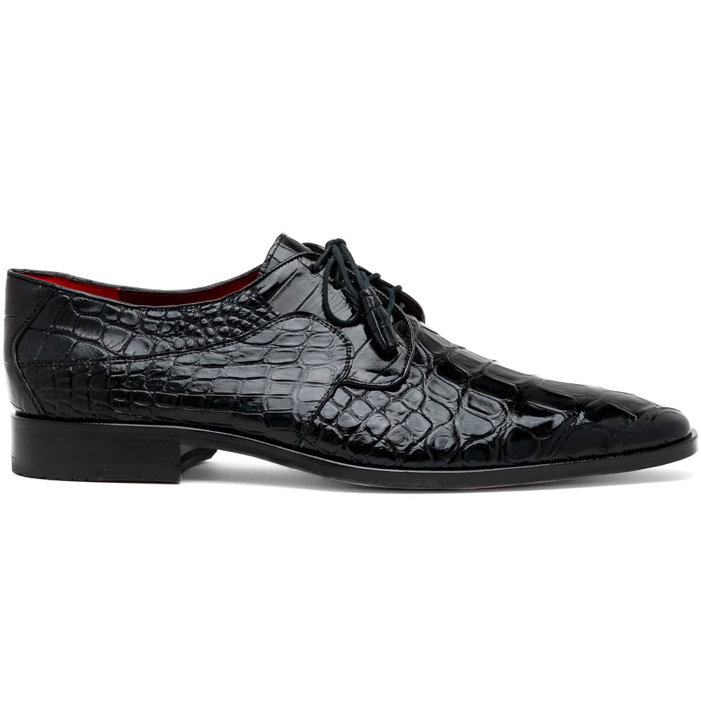 Marco Di Milano Fitipaldi Alligator Derby Black