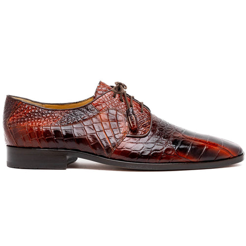 Marco Di Milano Fitipaldi Alligator Derby Rustic Cognac