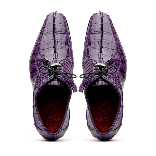 Marco Di Milano Cancun Purple Suede Loafers