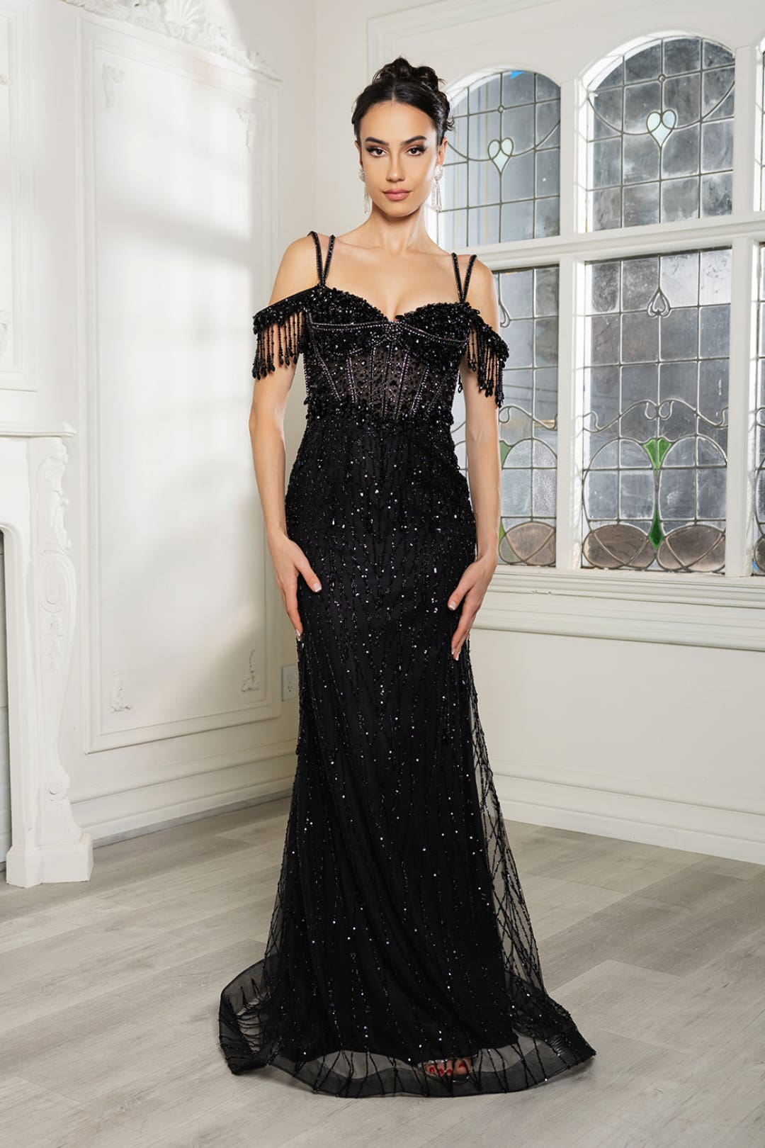Formal Dress Long Sweetheart Sheath Gown By Royal Queen RQ8193