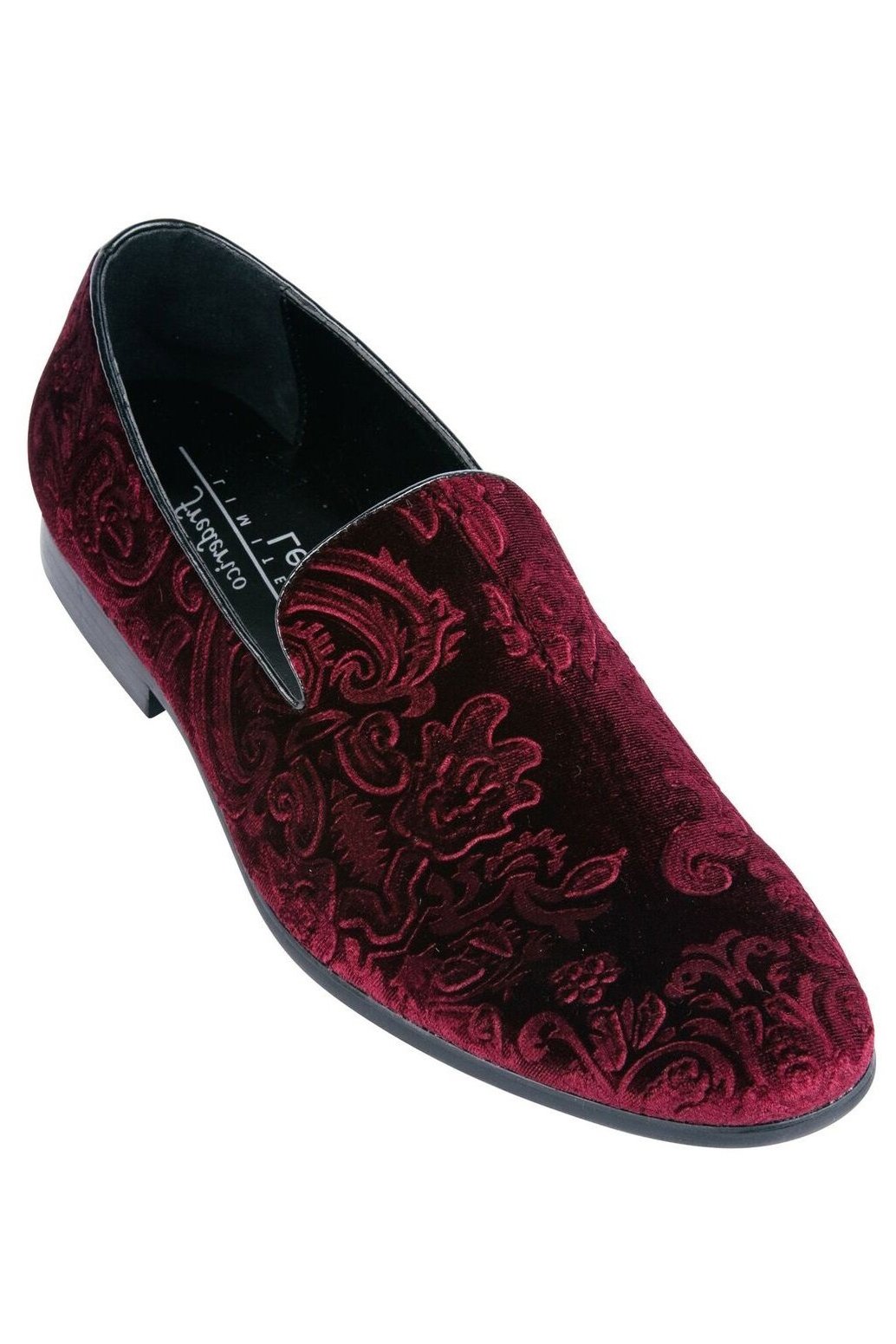 Marcel Red Velvet Frederico Leone Tuxedo Shoes – SuitUSA