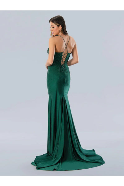Fuchsia Prom Dress Mermaid Formal Evening Gown Stella Couture 24148