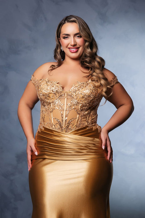 Gala Night Dress Off Shoulder Mermaid Prom Dress By May Queen MQ2141