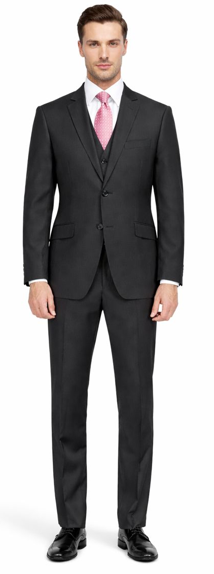 Giorgio Fiorelli Charcoal, Gray, and Light Gray Two-Button Suit – SuitUSA