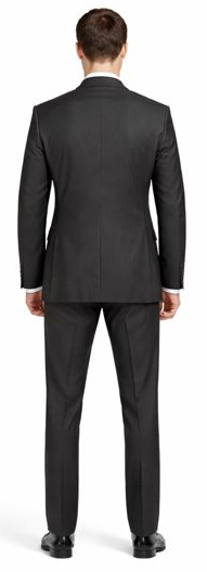 Giorgio Fiorelli Charcoal, Gray, and Light Gray Two-Button Suit