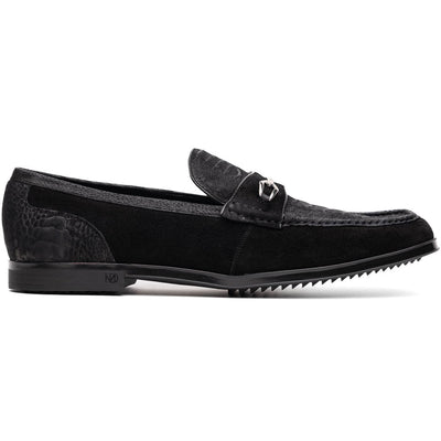 Marco Di Milano Hugo Black Leather Oxford