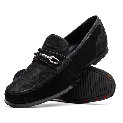 Marco Di Milano Hugo Black Leather Oxford