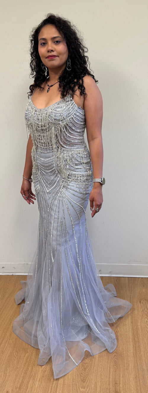Prom Dress Scoop Neck Mermaid Evening Gown By Royal Queen RQ8167