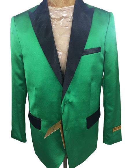 Men's Green Cheap Priced Designer Fashion Dress Casual Blazer On SaleTwo Button Blazer