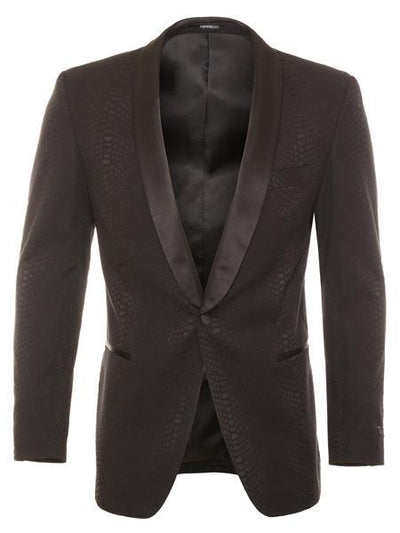 Snakeskin Blazer - Snakeskin Jacket Black