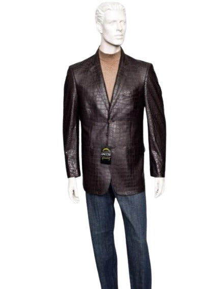Mens Blazer - Alligator Sport Coat - Crocodile Sport Jacket – SuitUSA