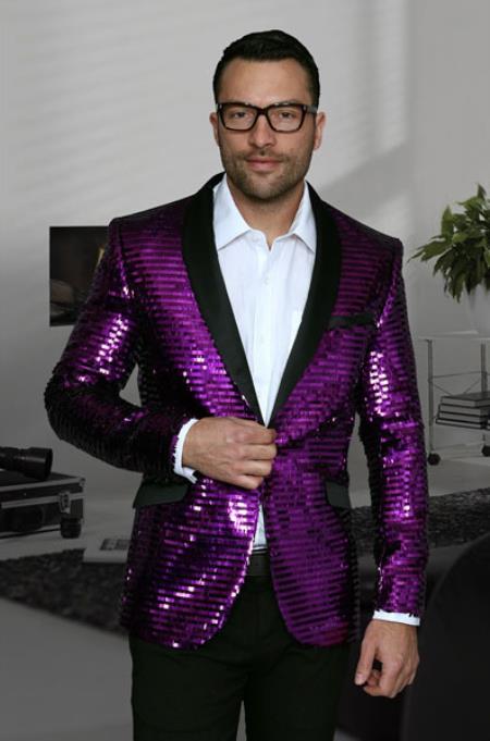 Mardi Gras Outfits For Men - Purple mensusa