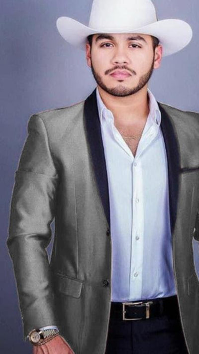 Light Grey Wedding Suit mensusa