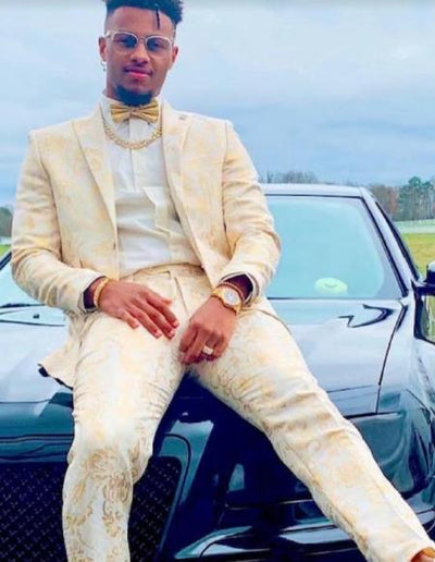 Mens Blazer Ivory mensusain