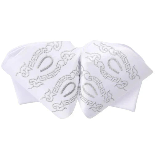 Moños Charros White Diamond