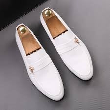 Mens white discount prom shoes White Prom Shoes