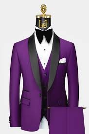 Purple Tuxedo Suit - 3 Piece | Men's Purple Tuxedo