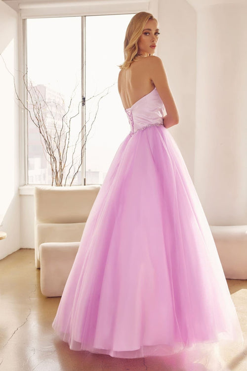 Juliet 265 Sweetheart Strapless Long Pageant Formal Gown