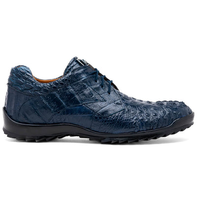 Marco Di Milano Kratos Navy Leather Luxury Shoe
