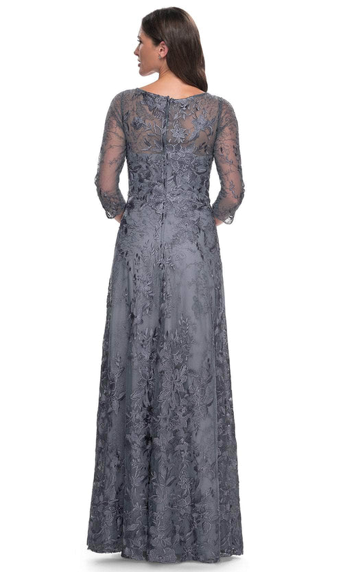 La Femme 30060 Bateau A-Line Formal Dress