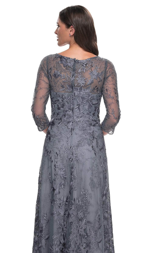 La Femme 30060 Bateau A-Line Formal Dress