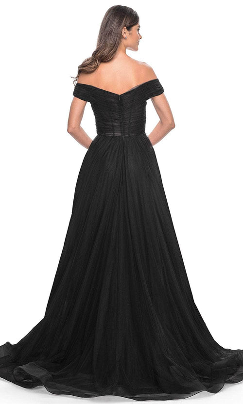 La Femme 30498 Ethereal Tulle Prom Dress by La Femme