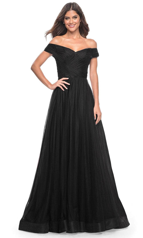 La Femme 30498 Ethereal Tulle Prom Dress by La Femme