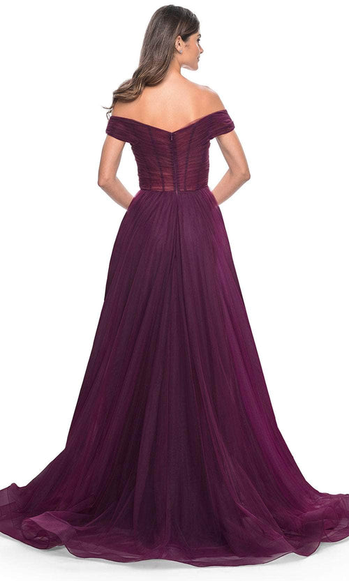 La Femme 30498 Ethereal Tulle Prom Dress by La Femme