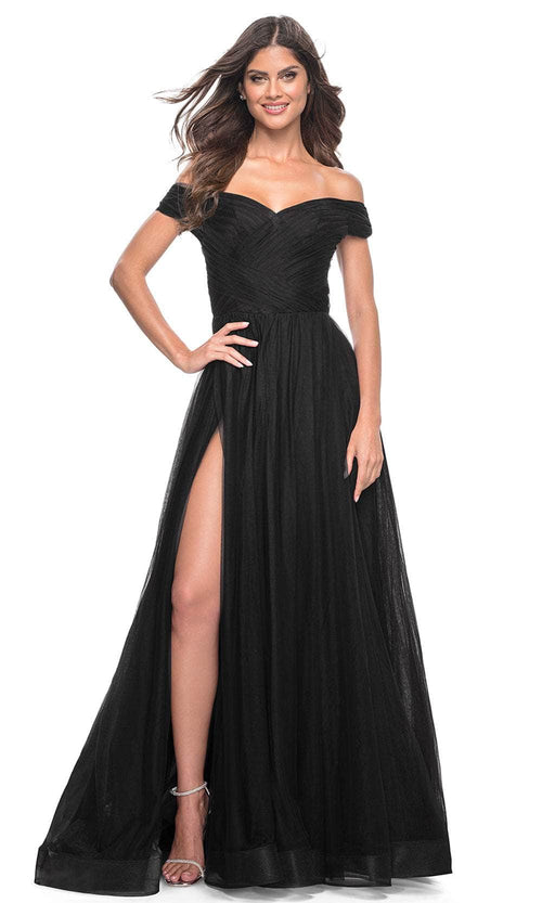 La Femme 30498 Ethereal Tulle Prom Dress by La Femme