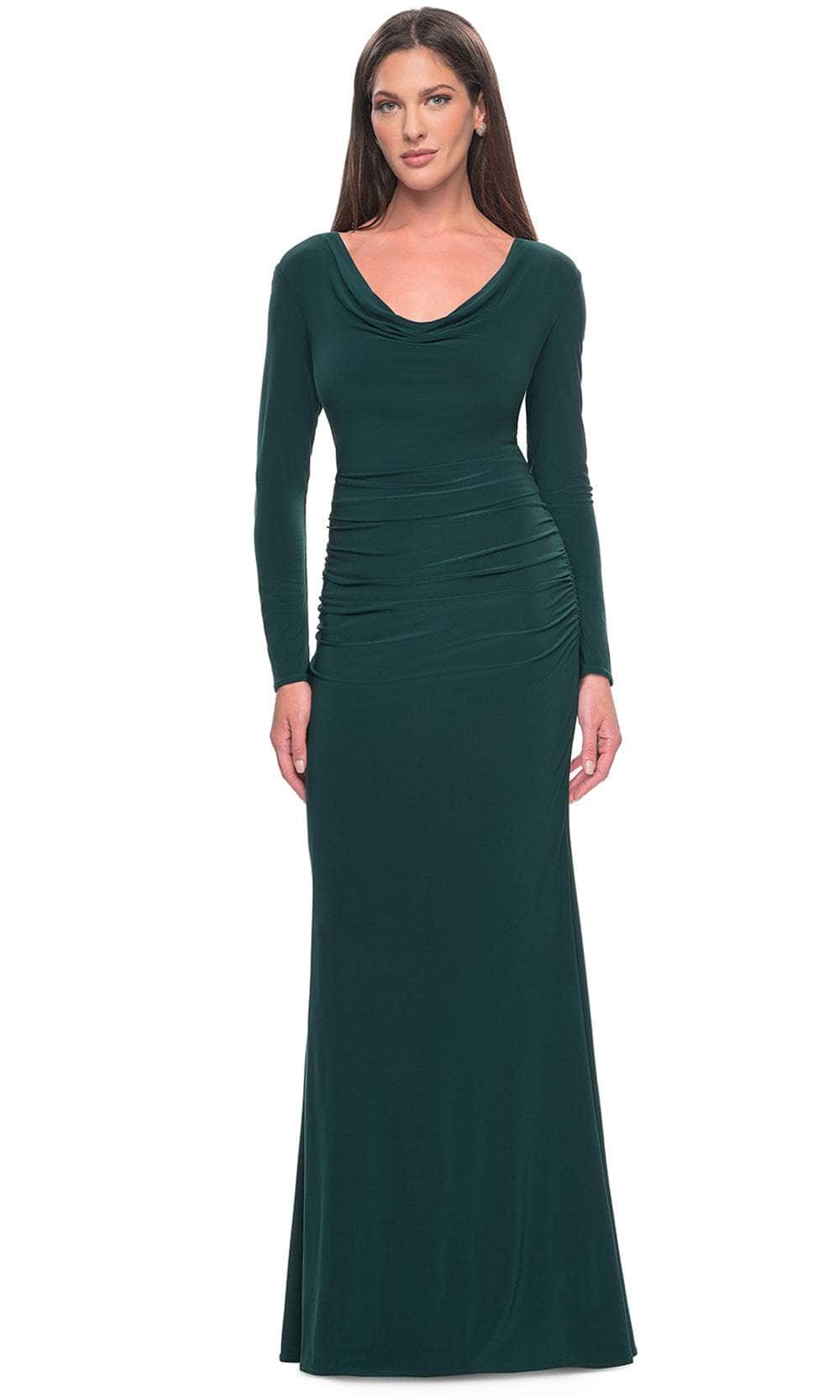La Femme 30813 Long Jersey Evening Dress – SuitUSA