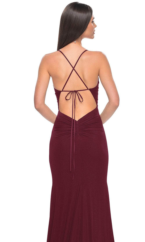 La Femme 31151 Ruched Bodice Prom Dress