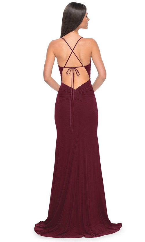 La Femme 31151 Ruched Bodice Prom Dress