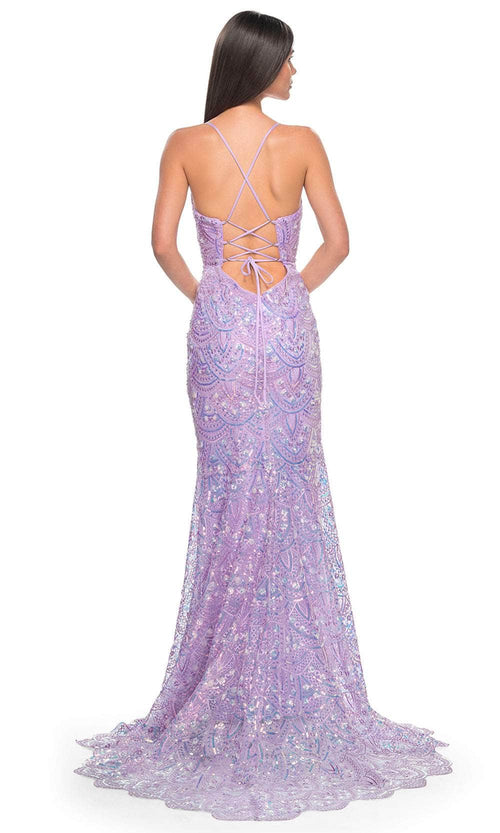 La Femme 31865 Sequin Mermaid Prom Dress