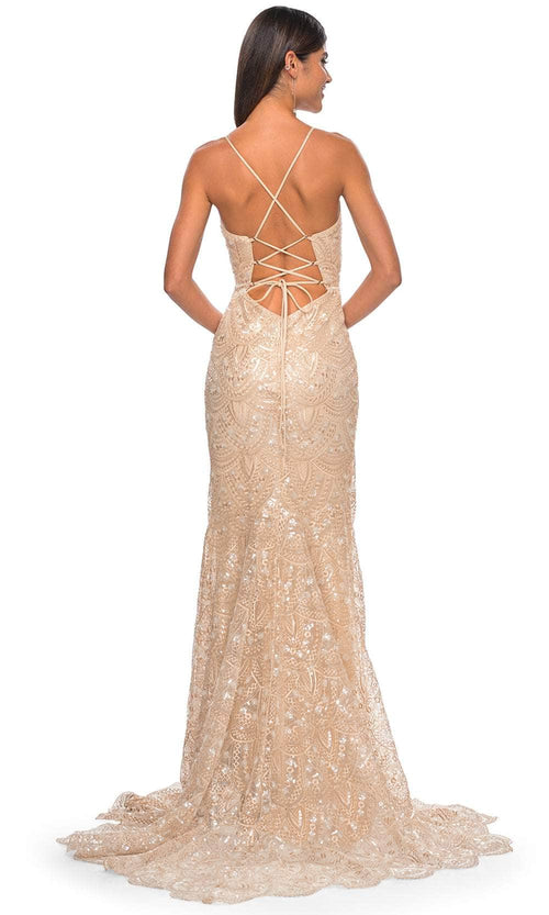 La Femme 31865 Sequin Mermaid Prom Dress