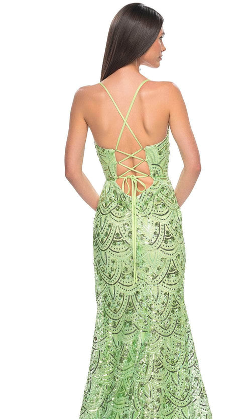 La Femme 31865 Sequin Mermaid Prom Dress