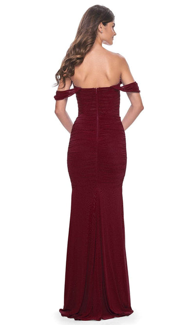 La Femme 31914 Ruched Jersey Prom Dress