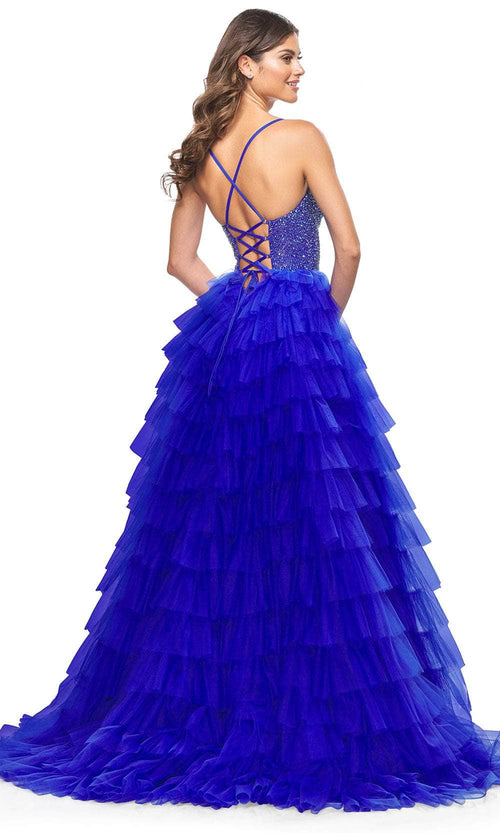 La Femme 32002 Sweetheart Beaded Top Prom Gown