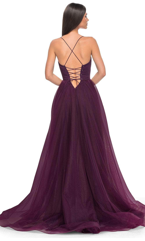 La Femme 32065 Bustier Tulle Prom Dress