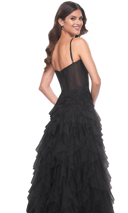 La Femme 32233 Ruffle Skirt Prom Dress
